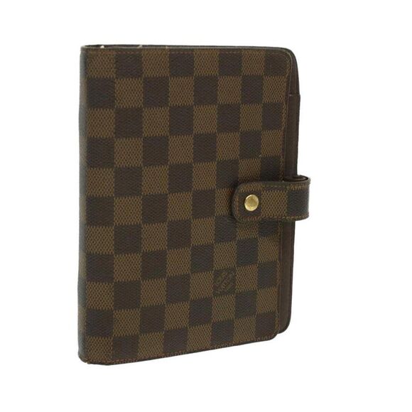 LOUIS VUITTON Damier Ebene Agenda MM Day Planner Cover - Picture 1 of 15